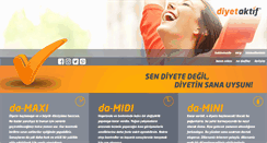 Desktop Screenshot of diyetaktif.com